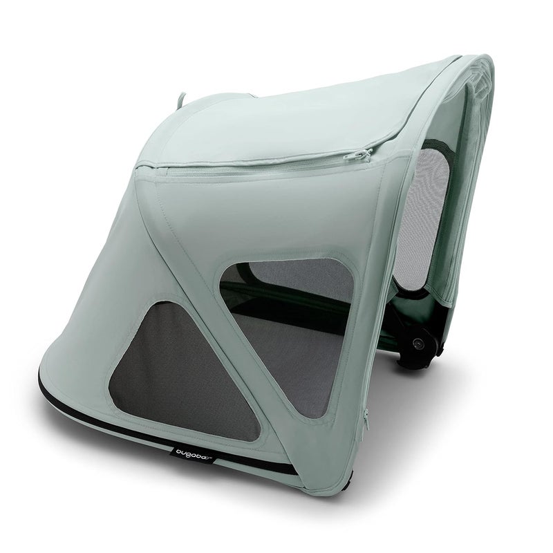 Bugaboo Breezy Sun Canopy with Ventilation Panels & Built-in Mosquito Net – Compatible with Fox, Kangaroo, Cameleon 3, and Lynx Strollers – UPF 50+ Fabric & Water-Repellent Protection - Image 1
